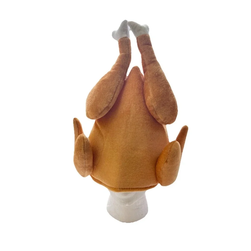 Costume Hat Thanksgiving Turkey Adult Cosplay Dress Up Holiday Party Accessory